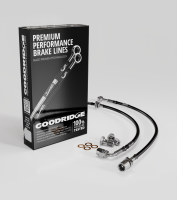 Goodridge 39081F Goodridge 2004 Volkswagen R32 Stainless Steel Front Brake Lines