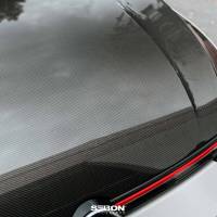 Seibon - Seibon Carbon HD22VWG8-OE Seibon 22-23 Volkswagen Golf GTI/R OEM Style Carbon Fiber Hood - Image 8