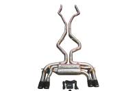 Valvetronic Designs BMW F85 X5M, F86 X6M 4.4L Catback T304 Stainless Steel, Burnt 3.5" Outlet Tips BMW.F85.X5M.VSES.BR.BRT