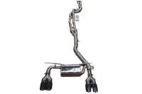 Valvetronic Designs BMW F87C M2 3.0L Catback T304 Stainless Steel, Brushed 3.5" Outlet Tips BMW.F87C.M2.VSES.BR.BRSH