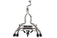 Valvetronic Designs BMW F97,F98 X3M,X4M 3.0L Catback, T304 Stainless Steel Carbon Fiber 4.0" Outlet Tips BMW.F9X.X3M.VSES.BR.RC