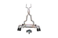Valvetronic Designs BMW G30, M550i 4.4L Catback, T304 Stainless Steel, Brushed 3.5" Outlet Tips BMW.G30.M550i.VSES.BR.BRSH