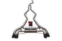 Valvetronic Designs BMW G42, M240i 3.0L Catback, T304 Stainless Steel, Black 3.5" Outlet Tips BMW.G42.M240i.VSES.BR.BLK
