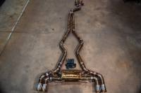 Valvetronic Designs BMW G42, M240i 3.0L Catback, Grade 5 Titanium, Burnt 3.5" Outlet Tips BMW.G42.M240i.VSES.TI.BRT