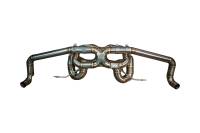 Valvetronic Designs Lamborghini LP-580, LP-610 Huracan 5.2L F1 Catback, T304 Stainless Steel OEM Tips LAM.HUR.F1.BR
