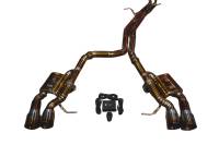 Valvetronic Designs Porsche 95B Macan S,GTS,Turbo, 3.0,3.6L, Catback, Grade 5 Titanium, Titanium 4.0" Outlet POR.95B.MAC.VSES.TI