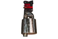 Valvetronic Designs Universal Muffler Kit, Single Inlet Single Outlet, 76MM 3.0" 1 Muffler UVM.76MM.X1
