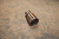 Valvetronic Designs Universal Exhaust Tips VTD.TIP.SW.25.35.BRSH