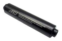 AEM 25-201BK AEM Universal High Flow -10 AN Inline Black Fuel Filter