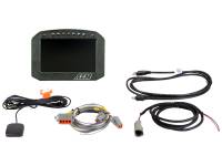 AEM 30-5602F AEM CD-5G Carbon Flush Digital Dash Display w/ Internal 20Hz GPS & Antenna
