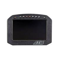 AEM 30-5603F AEM CD-5LG Carbon Logging Flush Digital Dash Display w/ Internal 20Hz GPS & Antenna