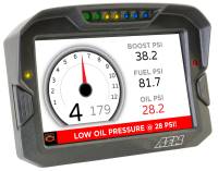 AEM - AEM 30-5702 AEM CD-7 Non Logging GPS Enabled Race Dash Carbon Fiber Digital Display w/o VDM (CAN Input Only) - Image 4