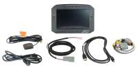 AEM 30-5703F AEM CD-7LG Carbon Logging Flush Digital Dash Display w/ Internal 20Hz GPS & Antenna