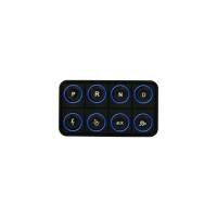 AEM 30-8400 AEM EV 8 Button Keypad CAN Based Programmable Backlighting