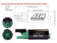 AEM - AEM 50-1225 AEM 2016+ Polaris RZR Turbo Replacement High Flow In Tank Fuel Pump (Turbo Only) - Image 11