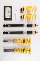 KW 10210075 KW Coilover Kit V1 Audi A4 S4 (8K/B8) w/o electronic dampening control Sedan FWD + Quattro