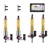 KW 30971427-B KW Porsche Carrera GT HLS & V5 Coilover Kit w/ Black Springs