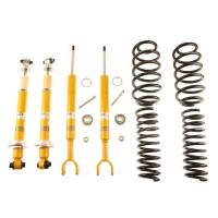 Bilstein 46-183224 Bilstein B12 1997 Audi A4 Quattro Base Front and Rear Complete Suspension Kit - Fits 1996-2000 Audi A4 Quattro