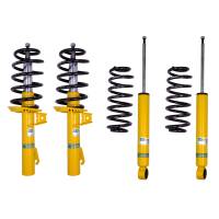 Bilstein 46-187956 Bilstein B12 2010 Volkswagen Golf TDI Hatchback Front and Rear Suspension Kit - Fits 2010-2014 Volkswagen Golf