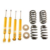 Bilstein 46-188502 Bilstein B12 2003 Audi A4 Quattro Base Front and Rear Complete Suspension Kit - Fits 2003-2008 Audi A4 Quattro