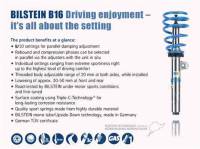 Bilstein 48-265737 Bilstein B16 2017 Mercedes-Benz E400 V6 3.0L Front and Rear Suspension System - Fits 2017-2021 Mercedes-Benz E53 AMG, E400