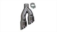 CORSA Performance 14031 Corsa 2009-2013 Inlet 4in Pro Series Twin Side Swept Exhaust Tip Kit