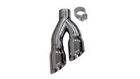CORSA Performance - CORSA Performance 14031 Corsa 2009-2013 Inlet 4in Pro Series Twin Side Swept Exhaust Tip Kit - Image 2