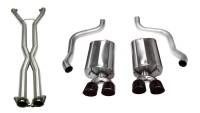 CORSA Performance - CORSA Performance 14108CBBLK Corsa 2009-2013 Chevrolet Corvette C6 6.2L V8 LS3 Manual Black Sport 3in Cat-Back - Image 3