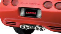 CORSA Performance - CORSA Performance 14132 Corsa 1997-2004 Chevrolet Corvette C5 Z06 5.7L V8 Polished Xtreme Axle-Back Exhaust - Image 5