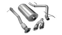 CORSA Performance 14259 Corsa 2007-2008 Chevrolet Silverado Crew Cab/Short Bed 1500 4.8L V8 Polished Sport Cat-Back Exhaust