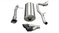 CORSA Performance - CORSA Performance 14298BLK Corsa 2007-2010 Cadillac Escalade 6.2L V8 3in Cat-Back Single Side w Twin 4in Black Pro-Series Tips - Image 2
