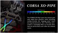 CORSA Performance 14312 Corsa 2005-2010 Ford Mustang Shelby GT500 5.4L V8 XO Pipe