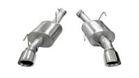 CORSA Performance 14314 Corsa 2005-2010 Ford Mustang Shelby GT500 5.4L V8 Polished Xtreme Axle-Back Exhaust