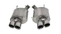 CORSA Performance - CORSA Performance 14321 Corsa 2013-2014 Ford Mustang Shelby GT500 5.8L V8 Polished Sport Axle-Back Exhaust - Image 4