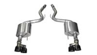 CORSA Performance - CORSA Performance 14334BLK Corsa 2015-2017 Ford Mustang GT 5.0 3in Axle Back Exhaust Black Quad Tips (Sport) - Image 4