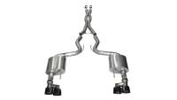 CORSA Performance - CORSA Performance 14335BLK Corsa 2015-2017 Ford Mustang GT 5.0 3in Cat Back Exhaust Black Quad Tips (Xtreme) - Image 3