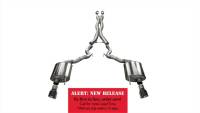CORSA Performance 14342BLK Corsa 2015-2017 Ford Mustang GT Convertible 5.0L V8 Black Xtreme Dual Rear Exit Exhaust