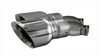 CORSA Performance 14346 Corsa 2015-2025 Ford Mustang GT 3.0in Inlet / 4.5in Outlet Polished Tip Kit (For Corsa Exhaust Only)