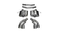 CORSA Performance 14357 Corsa 2016-2019 Cadillac CTS V Sedan 6.2L V8 2.75in Polished Sport Axle-Back Exhaust