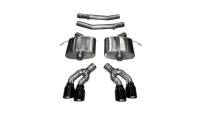 CORSA Performance - CORSA Performance 14357BLK Corsa 2016-2019 Cadillac CTS V 6.2L V8 2.75in Black Sport Axle-Back Exhaust - Image 3