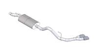 CORSA Performance - CORSA Performance 14392BLK Corsa 2011-2014 Ford F-150 EcoBoost 3.5L V6 Black Sport Cat-Back Exhaust - Image 2