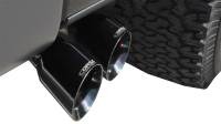 CORSA Performance - CORSA Performance 14392BLK Corsa 2011-2014 Ford F-150 EcoBoost 3.5L V6 Black Sport Cat-Back Exhaust - Image 6