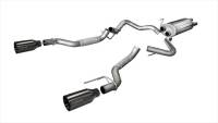 CORSA Performance - CORSA Performance 14397GNM Corsa 2017-2020 Ford F-150 Raptor 3.5L Sport Cat-Back Dual Rear Exit w/ 5in Gunmetal Tip - Image 4