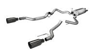 CORSA Performance - CORSA Performance 14397GNM Corsa 2017-2020 Ford F-150 Raptor 3.5L Sport Cat-Back Dual Rear Exit w/ 5in Gunmetal Tip - Image 6