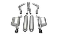 CORSA Performance 14439BLK Corsa 2005-2010 Dodge Charger R/T 5.7L V8 Black Xtreme Cat-Back Exhaust