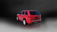 CORSA Performance - CORSA Performance 14451 Corsa 2006-2010 Jeep Grand Cherokee 6.1L V8 Polished Sport Cat-Back Exhaust - Image 7