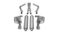 CORSA Performance 14464 Corsa 2012-2014 Dodge Charger SRT-8 6.4L V8 Polished Xtreme Cat-Back Exhaust