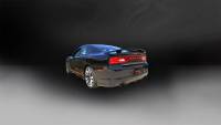 CORSA Performance - CORSA Performance 14464BLK Corsa 2012-2014 Dodge Charger SRT-8 6.4L V8 Black Xtreme Cat-Back Exhaust - Image 7