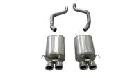 CORSA Performance 14469 Corsa 2005-2007 Chevrolet Corvette C6 6.0L V8 Polished Xtreme Axle-Back Exhaust