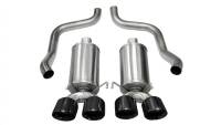 CORSA Performance - CORSA Performance 14470BLK Corsa 2009-2013 Xtreme Axle-Back Exhaust w/Dual Black 3.5in Tips 09-13 Chevrolet Corvette C6 6.2L V8 - Image 5